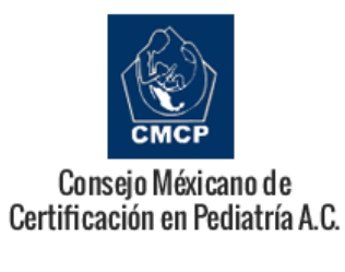 Consejo Mexicano de Certificación en Pediatría.